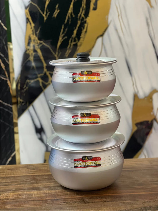 Sipri 6-Piece Casserole Set | Deep Cooking Pots | Family & Bulk Cooking