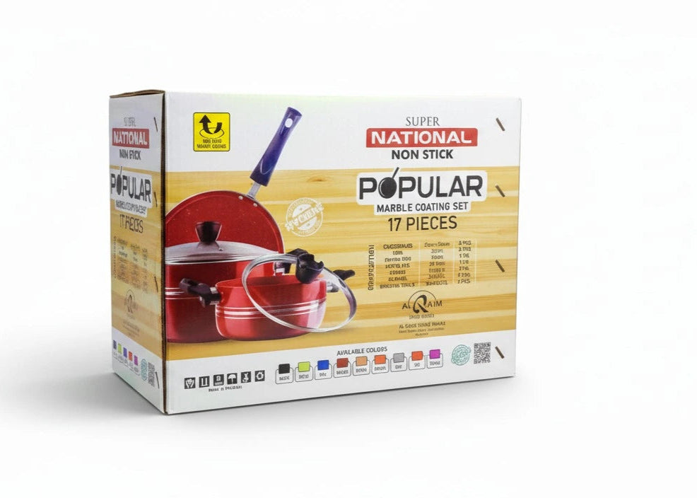 National Iron Stick Popular marble cutting set packaging on a white background